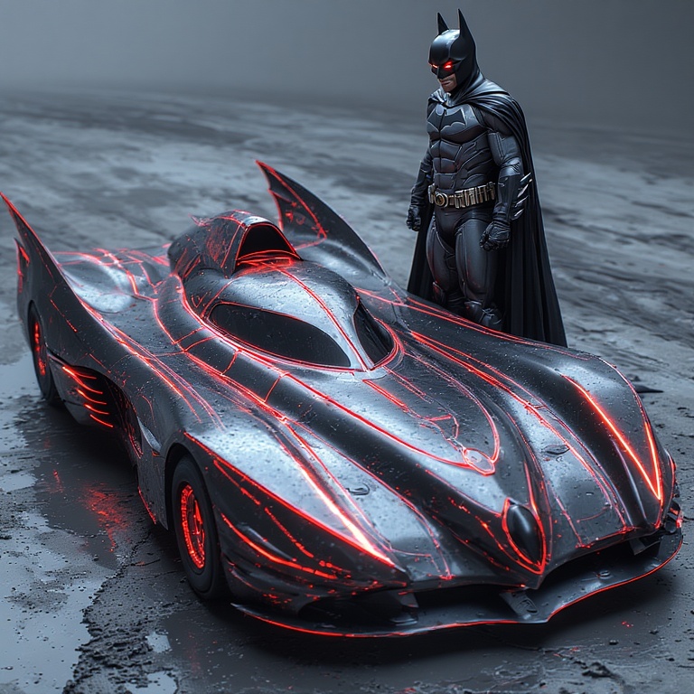Pulsing Batmobile Vigilance