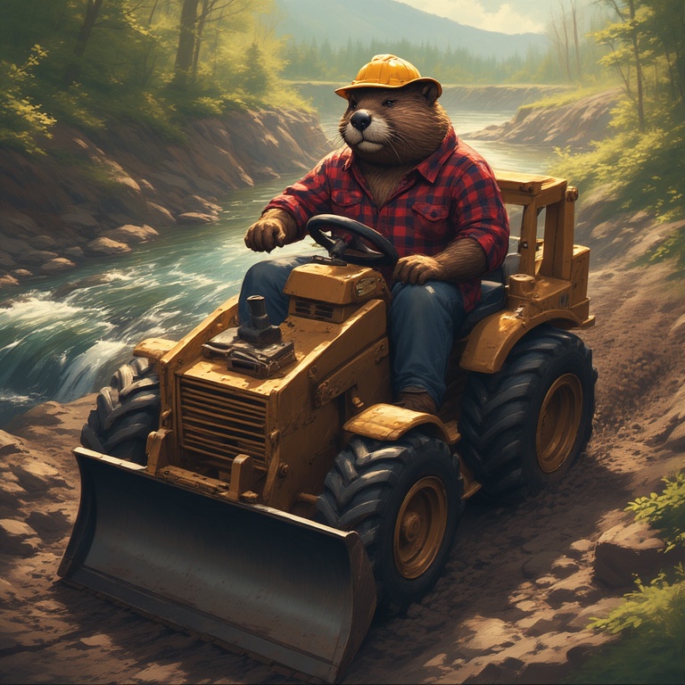 Beaver Buldozer Builder