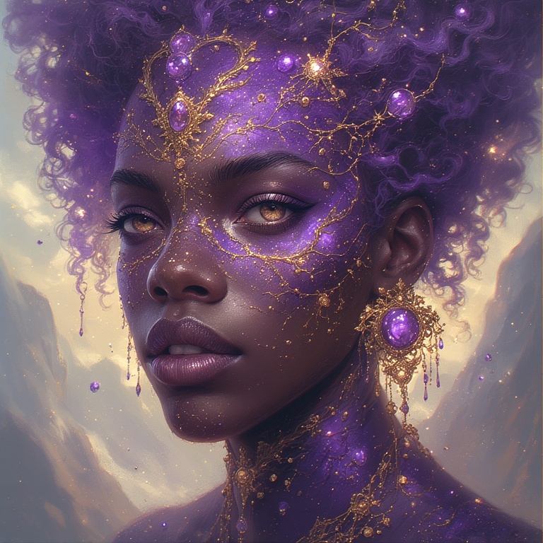 Violet Whispers in Twilight
