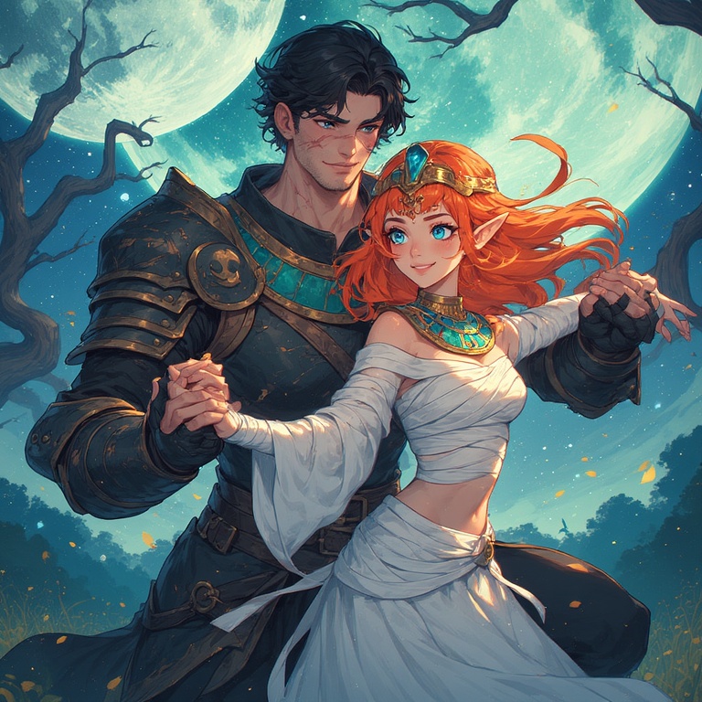 Moonlit Dance Delight