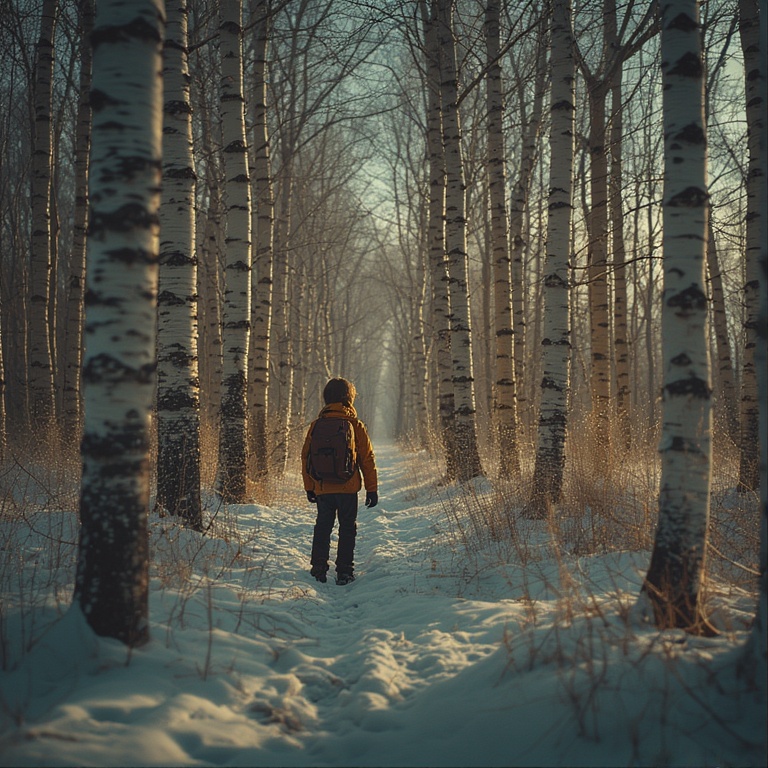 Solitary Woodland Encounter