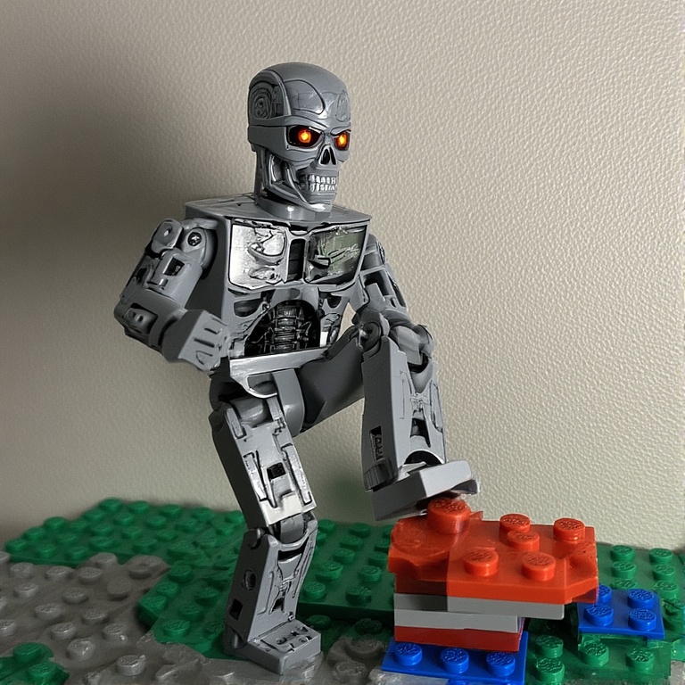 Terminator's Lego Mishap