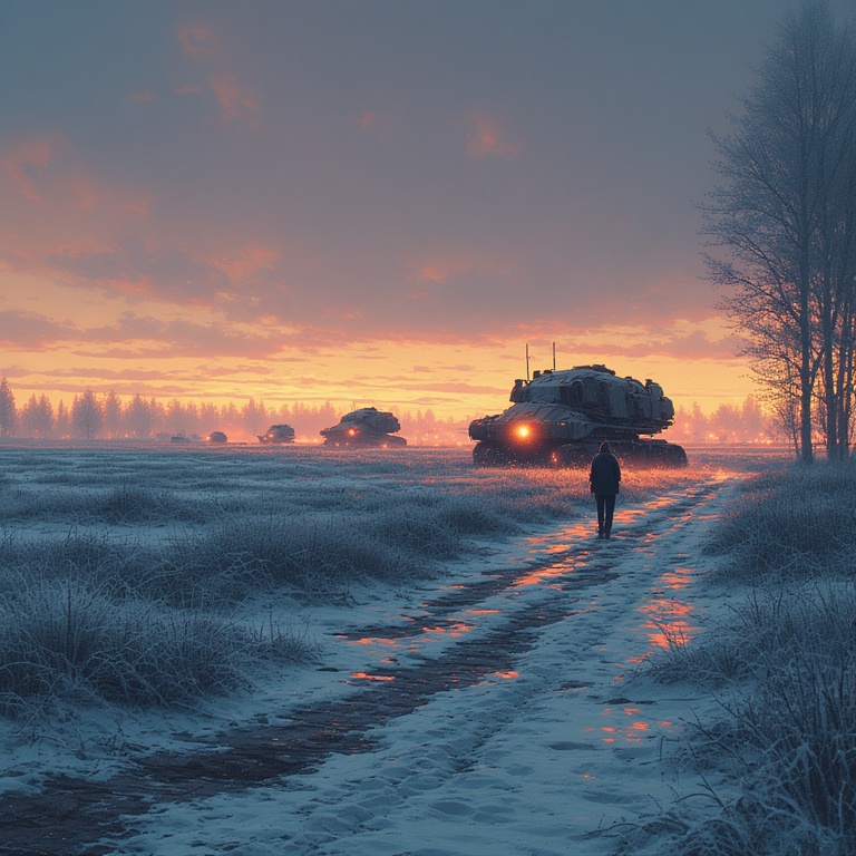 Frosty Retro Horizon