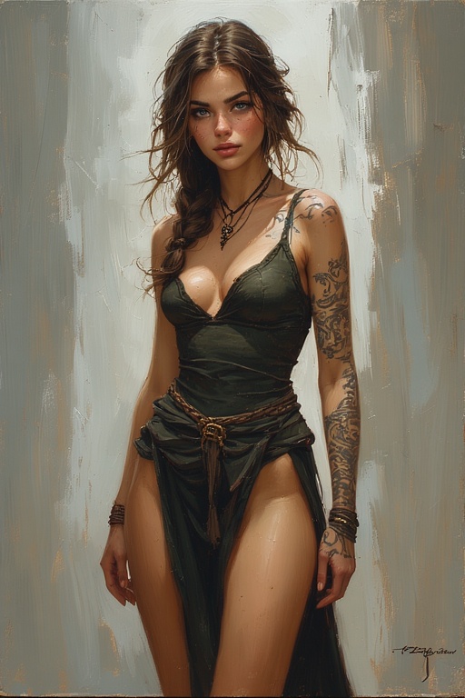Sorceress in Qipao