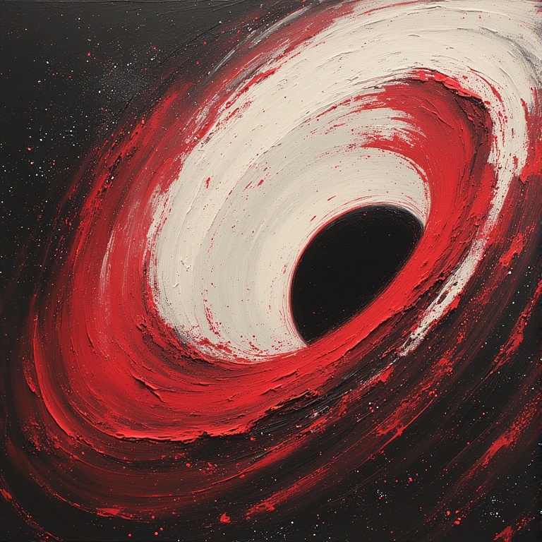 Red Hole in Space