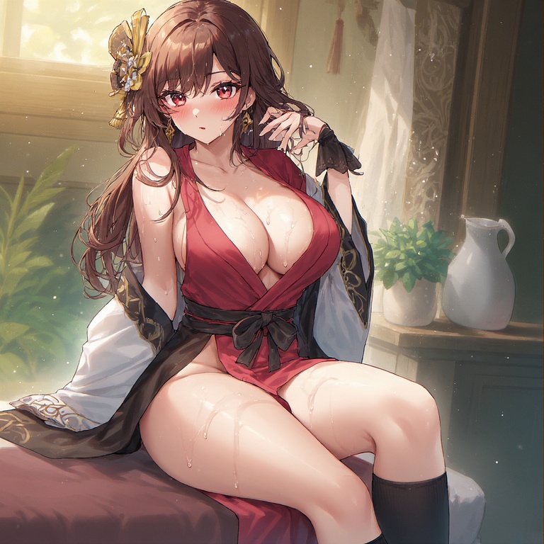 Anime Seductive Beauty