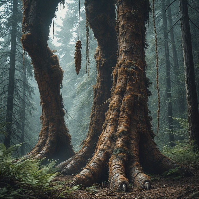 Ancient Beast's Weathered Leg