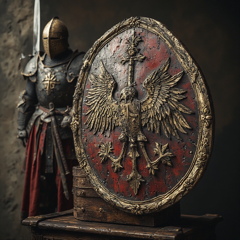 Medieval Crusader Portrait