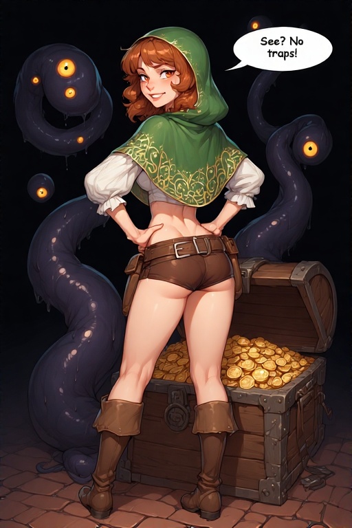 Treasure Huntress Confidence