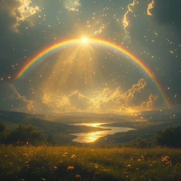 Golden Horizon Dreamscape