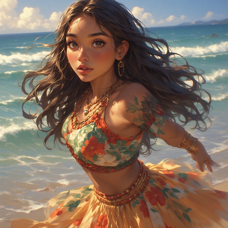 Tahitian Beach Hula