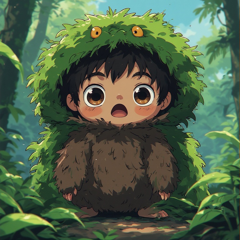 Cute Anime Labubu