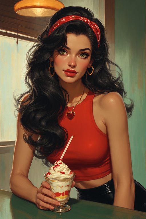 Sultry Sundae Siren