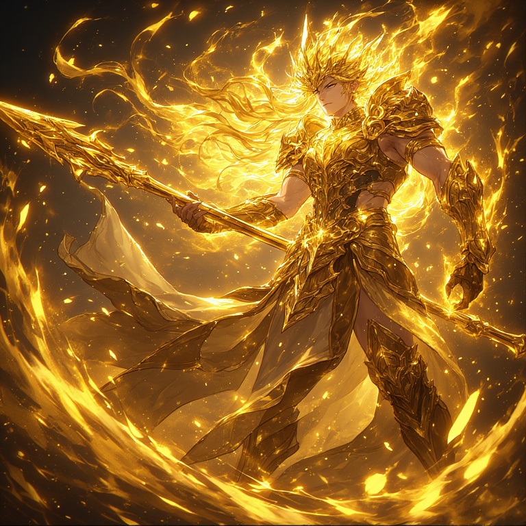 Golden Warrior God