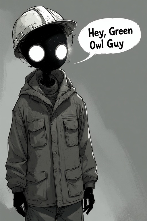 Dark Hero Greeting