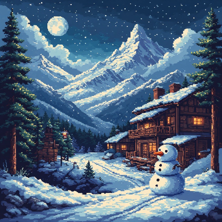 Pixel Snow Adventure