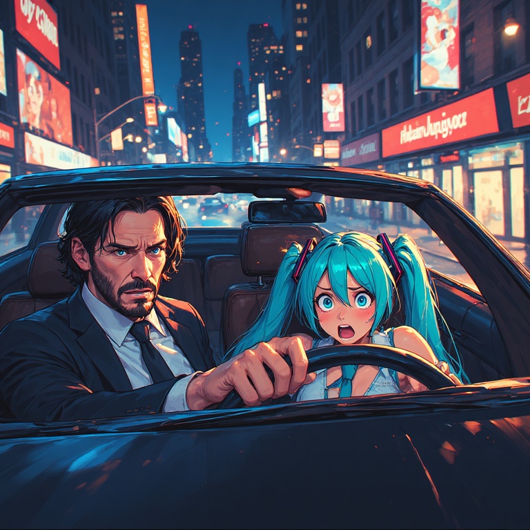 Midnight Miku Chase