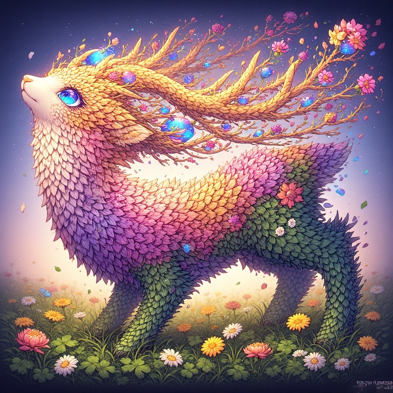 Floral Fusion Creature