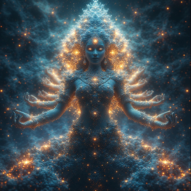 Cosmic Goddess Emerges