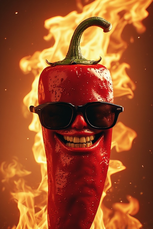 Sizzling Hot Pepper Smile