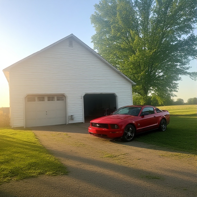 Country Summer Mustang