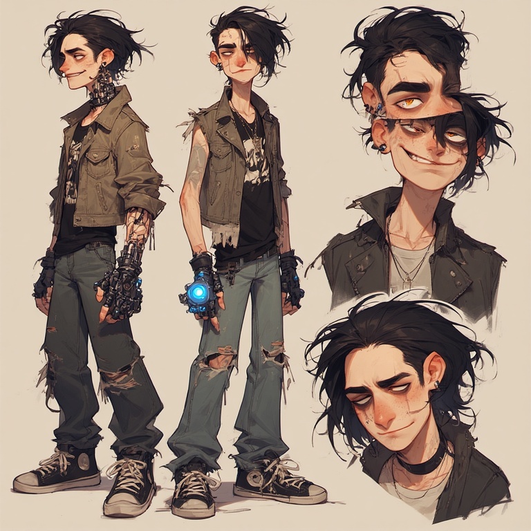 Cyberpunk Outcast