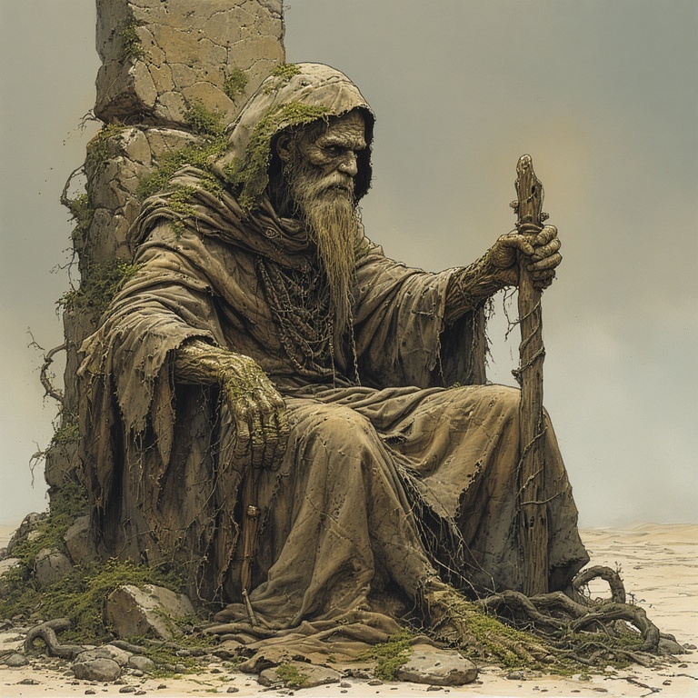 Ancient Warlock's Weathered Throne
