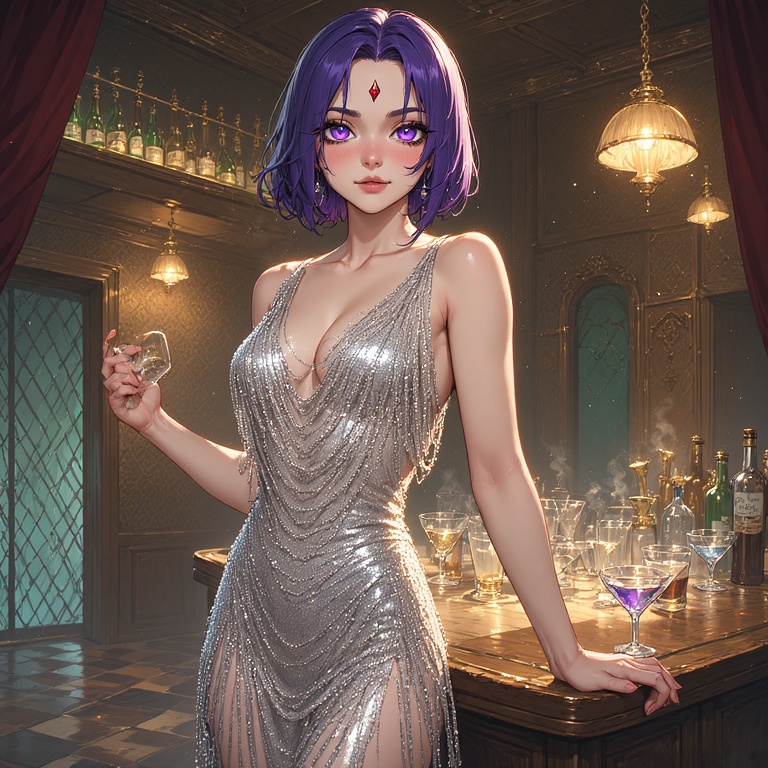 Speakeasy Raven Glamour