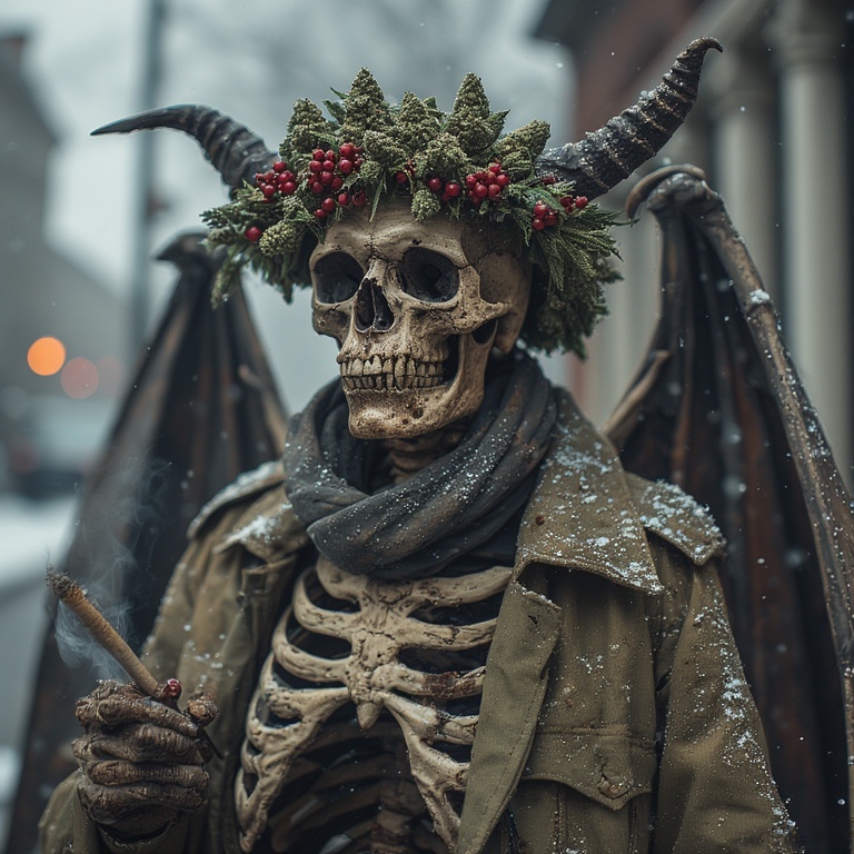 Holiday High Skeleton