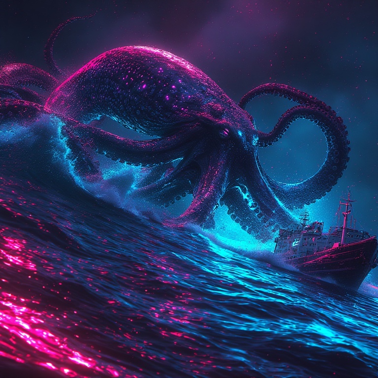 Neon Kraken Uprising