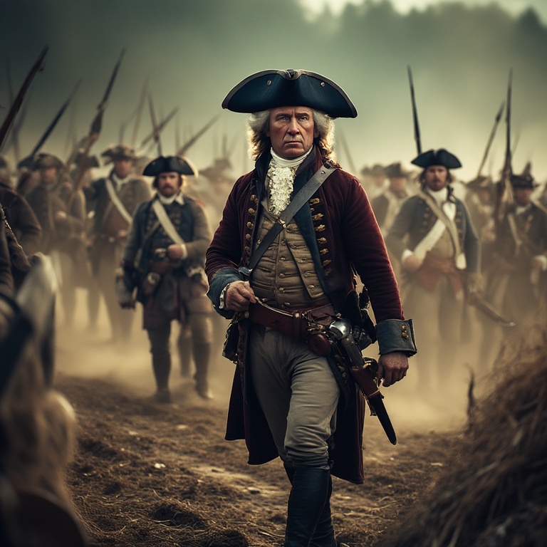 Washington's Battle Moment