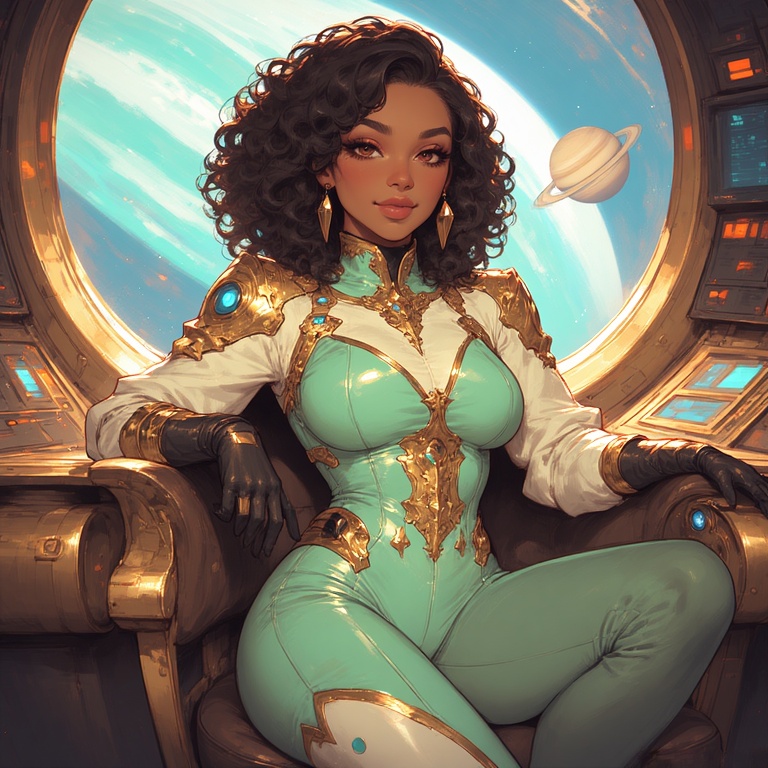 Cosmic Curvy Commander