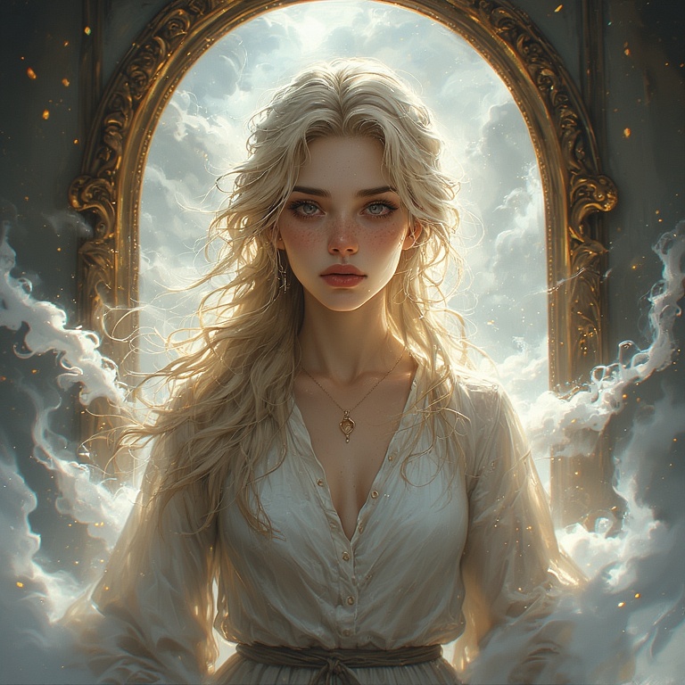 Foggy Regret Portrait