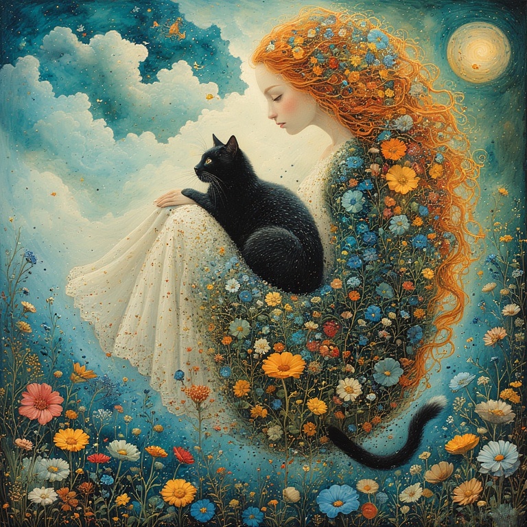 Cosmic Intertwined Dreamscape