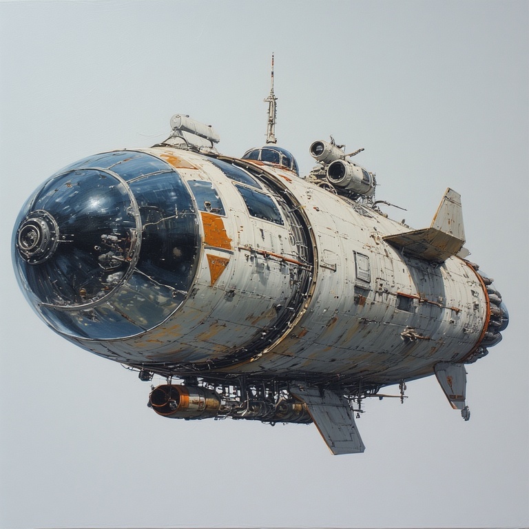 Soyuz Spacecraft in Oil