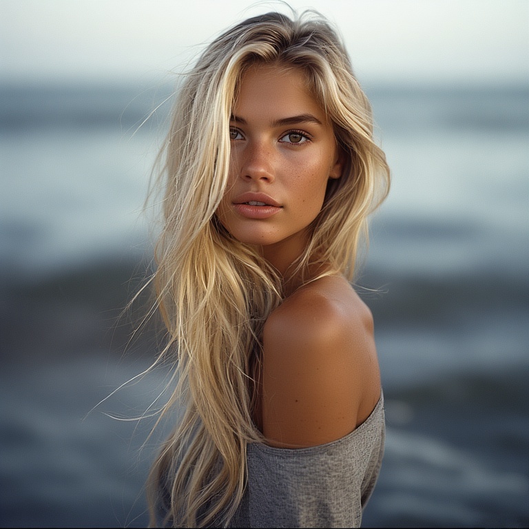 Blonde Beauty Portrait
