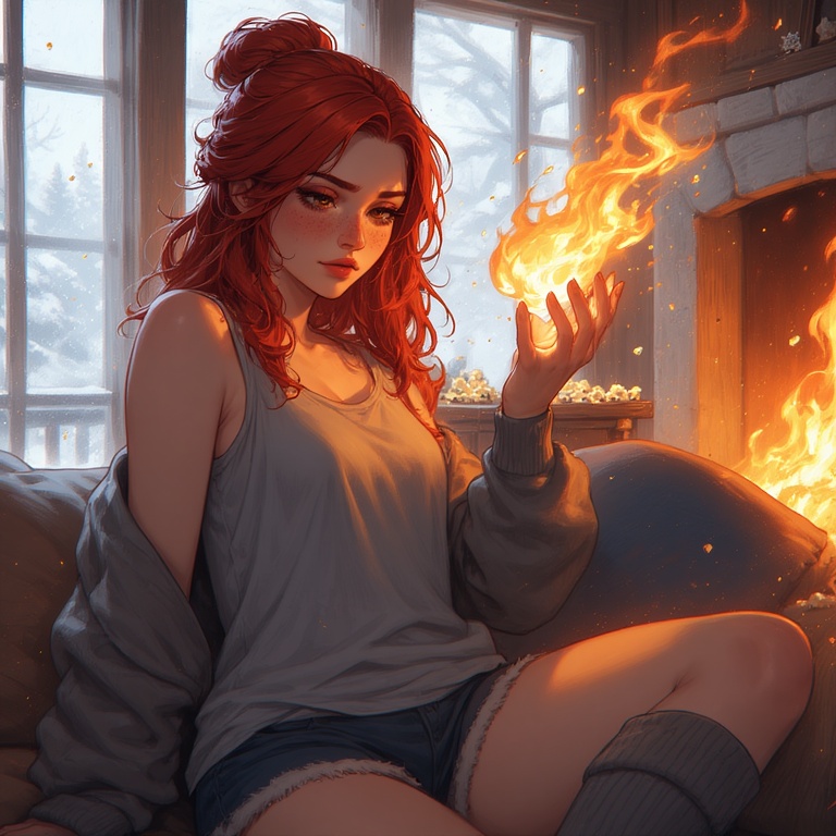 Flaming Freckled Frenzy