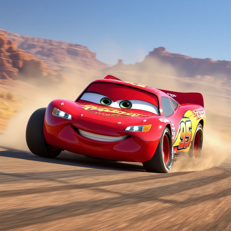 Sleek Desert Racer
