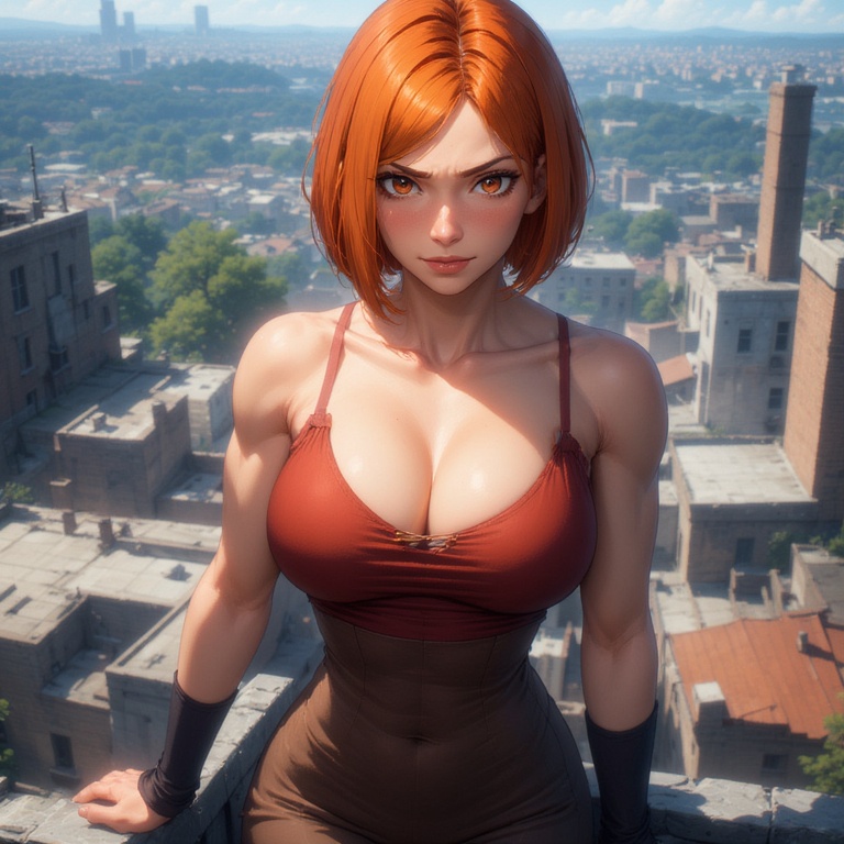Gingered Rooftop Vigilante