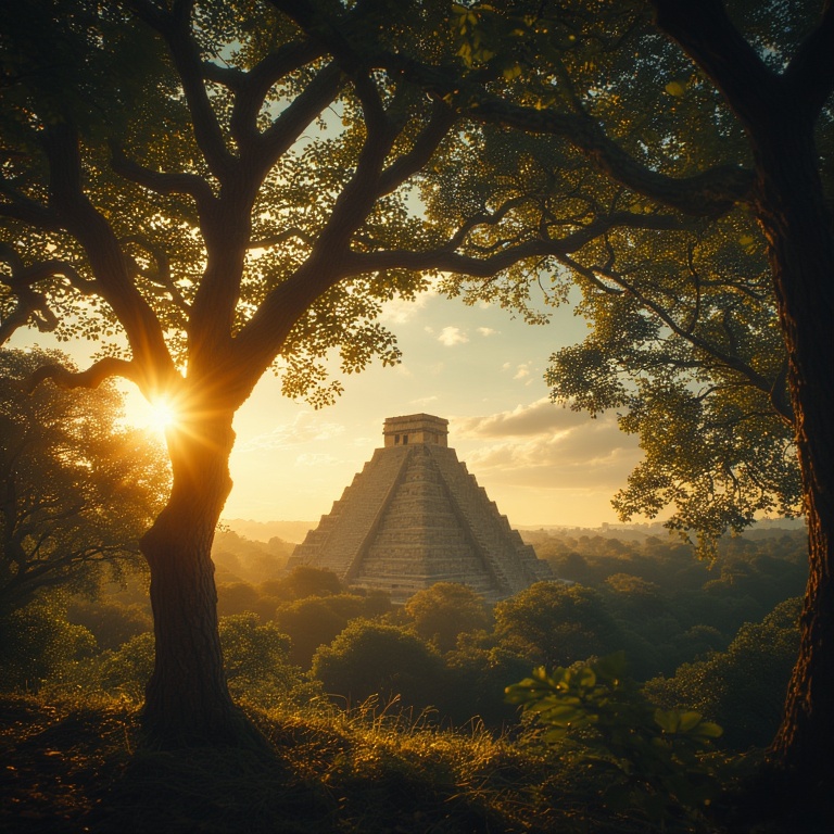Sunset Pyramid Vista
