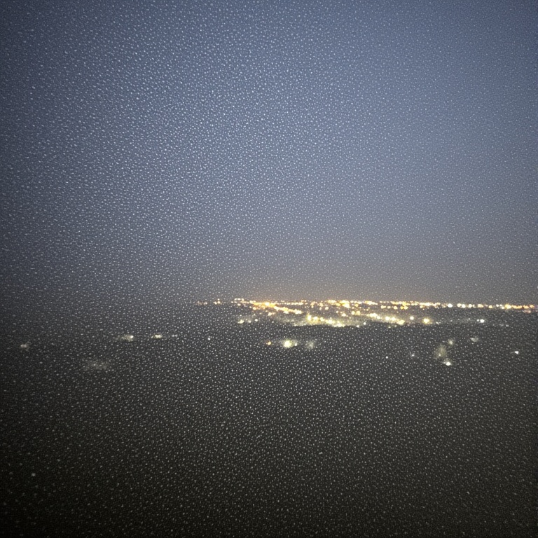 Moonlit Snowy Metropolis
