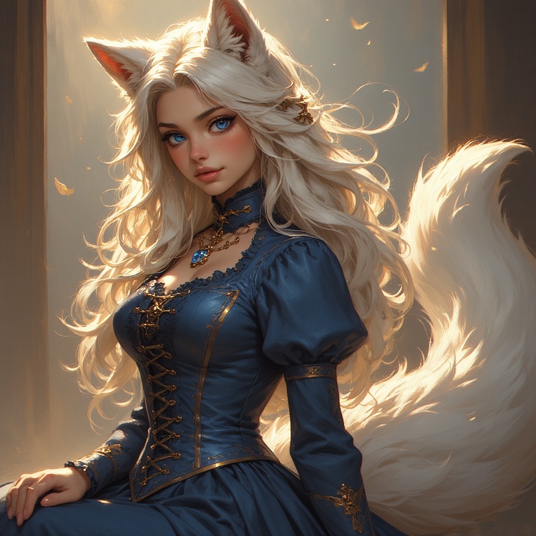 Victorian Fox Maiden