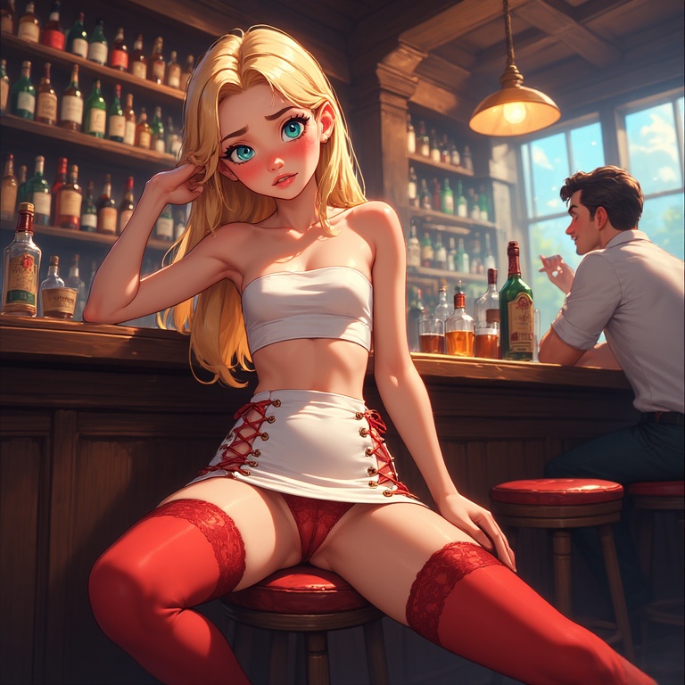 Blonde Disney Portrait