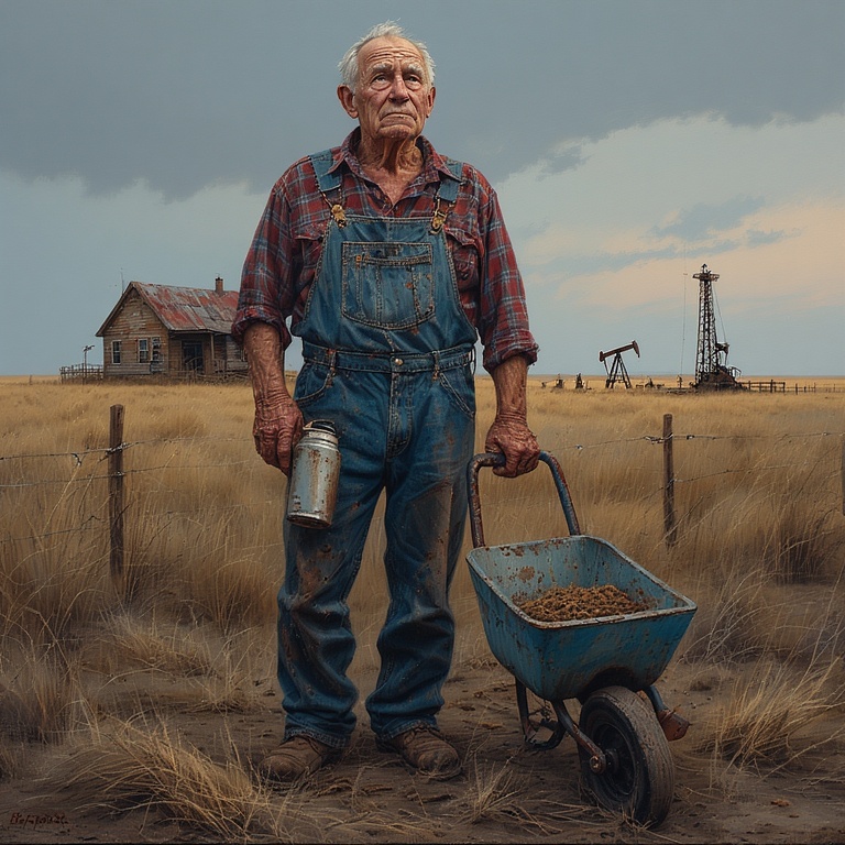 Weathered Prairie Wanderer