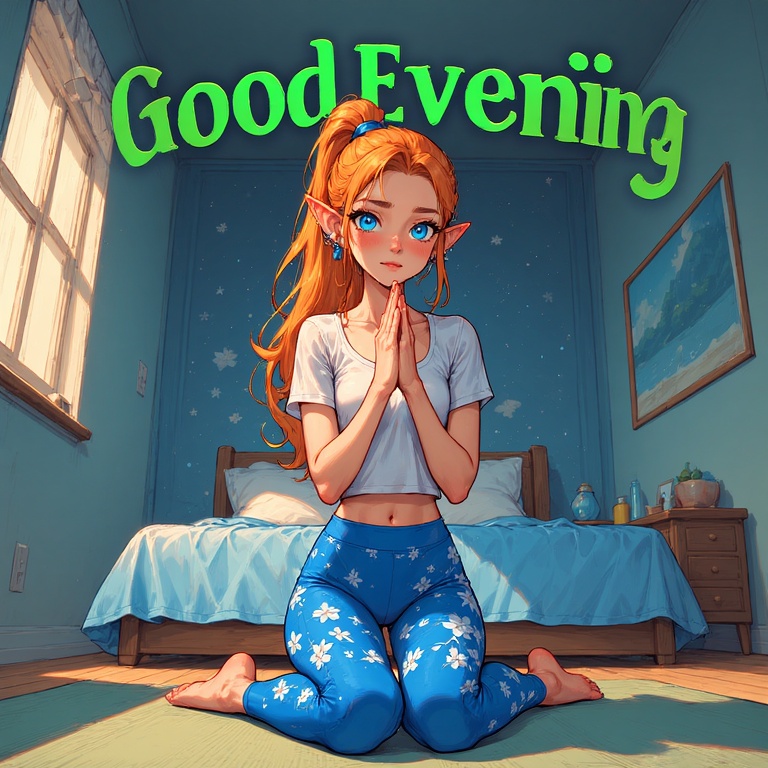 Luminous Orange Sprite