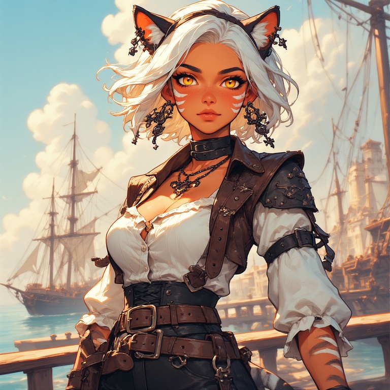 Feline Fusion Warrior