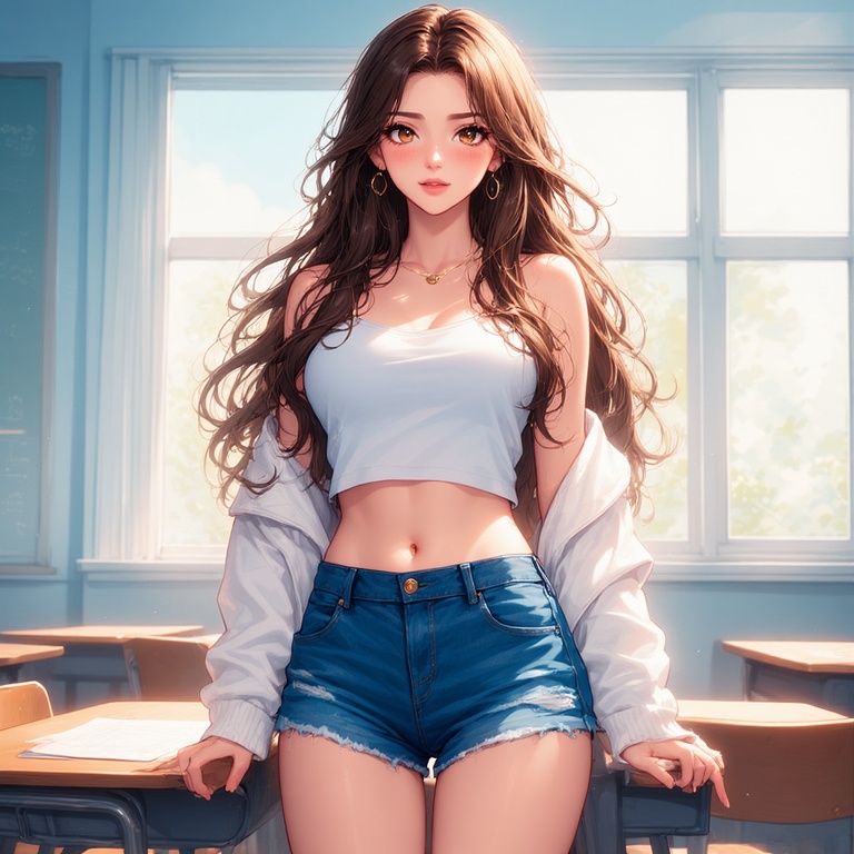 Schoolgirl Chic Anime
