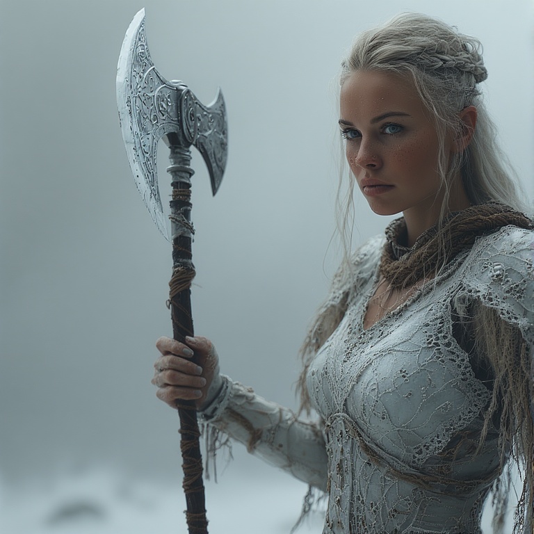 Viking Robot Warrior