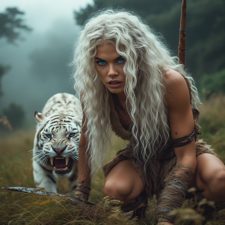 Warrior of Ice Age Dawn