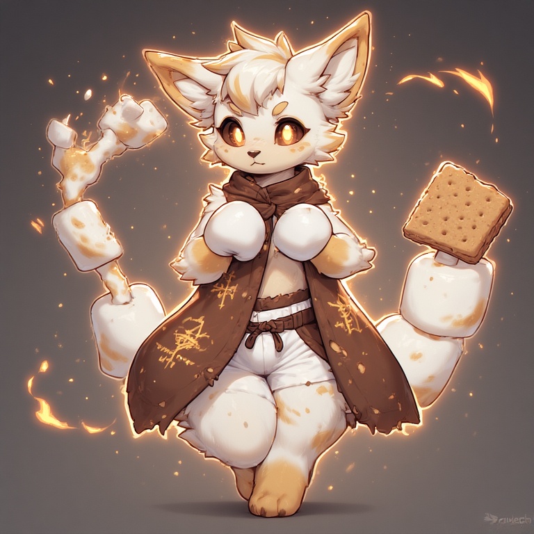 Toasted Marshmallow Fur